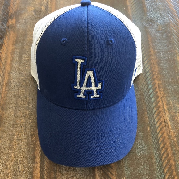 Dodgers Branson Glitta Trucker Strapback Cap